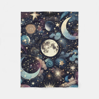 Couverture Polaire Magie lunaire