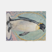 Couverture Polaire Magique Pastel Penguin (Devant (Horizontal))