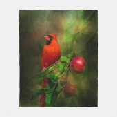 Couverture Polaire Magnifique cardinal masculin (Devant)