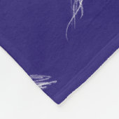 Couverture Polaire Magnifique colibri - personnalisez en ajoutant un (Coin)