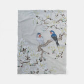 Couverture Polaire Magnolia blanche (Devant)