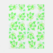 Couverture Polaire Magnolias (Devant)