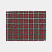 Couverture Polaire Maguire Tartan rouge et vert brillant (Devant (Horizontal))