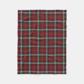 Couverture Polaire Maguire Tartan rouge et vert brillant (Devant)