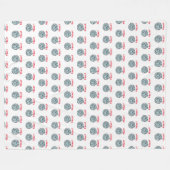 Couverture Polaire MahJong game symbol Joker tile (Devant (Horizontal))