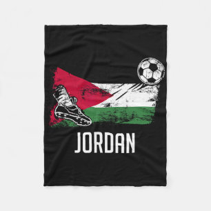 Couverture Polaire Maillot de la Jordanie Équipe de football jordanie