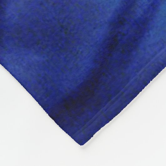 Couverture Polaire Main bleue électrique (Coin)