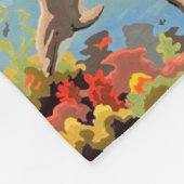 Couverture Polaire Main Painted by Number | Dolphins | (Coin)