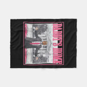 Couverture Polaire Mains larges devant la Maison de Papa Blanc Pi (Devant (Horizontal))