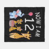 Couverture Polaire Maintenant, j'ai 12 ans 12e anniversaire au Zoo (Devant (Horizontal))