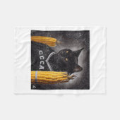 Couverture Polaire Maïs De Hockey Sur Chat Sur Le Cob (Devant (Horizontal))