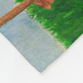 Couverture Polaire Maison aquarelle (Coin)