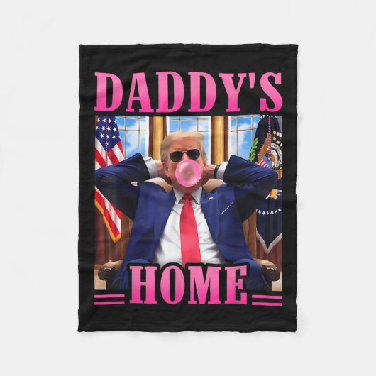 Couverture Polaire Maison-Blanche Trump Daddys 2024 3 (Devant)