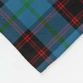 Couverture Polaire Maison de clan écossaise Tartan Plaid (Coin)