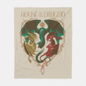 Couverture Polaire Maison du Dragon | Bouclier dragon (Devant)