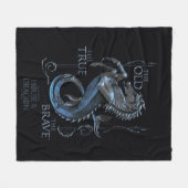 Couverture Polaire MAISON DU DRAGON | Maison Velaryon Sigil (Devant (Horizontal))