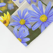 Couverture Polaire Maison flower garden (Coin)