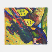 Couverture Polaire Maisons à Murnau, Wassily Kandinsky (Devant (Horizontal))