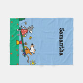 Couverture Polaire Maisy et bascule pointillée au terrain de jeu (Devant (Horizontal))