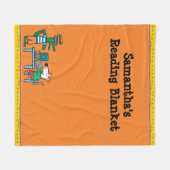 Couverture Polaire Maisy et les amis apprécient la bibliothèque (Devant (Horizontal))