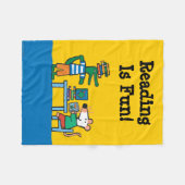 Couverture Polaire Maisy et les amis apprécient la bibliothèque (Devant (Horizontal))