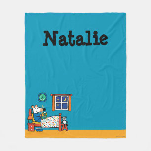 Couverture Polaire Maisy Ready pour les pyjamas Bed Blue