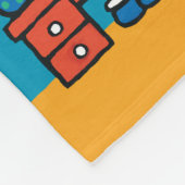 Couverture Polaire Maisy Ready pour les pyjamas Bed Blue (Coin)