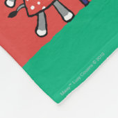 Couverture Polaire Maisy sur le terrain de jeu avec les amis (Coin)