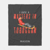 Couverture Polaire Maîtrise à Toboggan Hiver Sports Adventure (Devant)