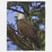 Couverture Polaire Majestic Bald Eagle (Devant)
