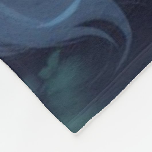 Couverture Polaire **Majestic Fantasy Cat with Mystical Aura – High F (Coin)