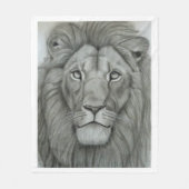 Couverture Polaire Majestic Lion (Devant)