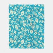Couverture Polaire Makapuu Beach Batik hawaïen (Devant)