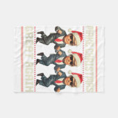 Couverture Polaire Make Christmas Great Again Ugly Sweaters Trump Dan (Devant (Horizontal))