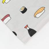 Couverture Polaire Maki Nigiri Wasabi Chopsticks Set Sushi Sauce Soy (Coin)