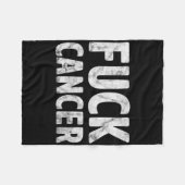 Couverture Polaire Maladie Cancer du sein Conscience du cancer Cadeau (Devant (Horizontal))