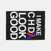 Couverture Polaire Maladie cardiaque congénitale Défaut Survivant Chd (Devant (Horizontal))