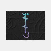 Couverture Polaire Maladie de santé Prévention du suicide (Devant (Horizontal))