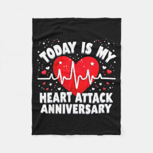 Couverture Polaire Maladies cardiaques ouvertes Anniversaire de crise