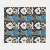 Couverture Polaire Malamute d'Alaska (Devant (Horizontal))