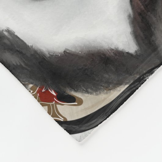 Couverture Polaire Malamute d'Alaska (Coin)