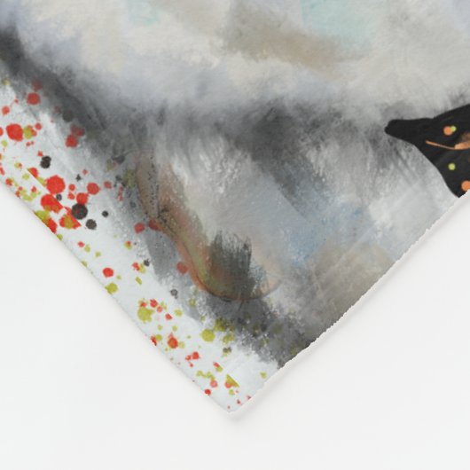 Couverture Polaire Malamute d'Alaska (Coin)