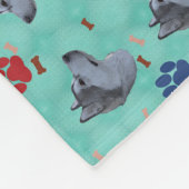 Couverture Polaire Malamute d'Alaska (Coin)