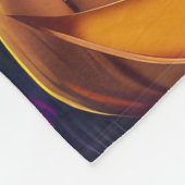 Couverture Polaire Malamute d'Alaska éffrayant alliant sorcière et Ci (Coin)