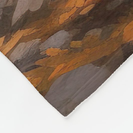 Couverture Polaire Malamute en Alaska à l'automne Feuilles automne in (Coin)