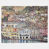 Couverture Polaire Malcesine au lac de Garde, Gustav Klimt (Devant (Horizontal))