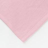 Couverture Polaire Malibu, Plage de Malibu, Preppy, Rose (Coin)