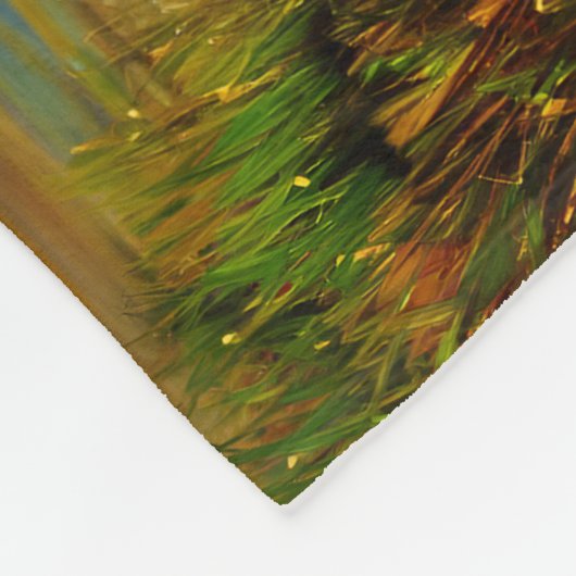 Couverture Polaire Mallard Canards en vol Turquoise (Coin)