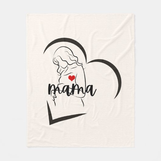 COUVERTURE POLAIRE MAMA (Devant)