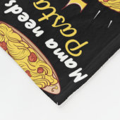 Couverture Polaire Mama A Besoin De Pâtes Spaghetti Et De Boulettes D (Coin)